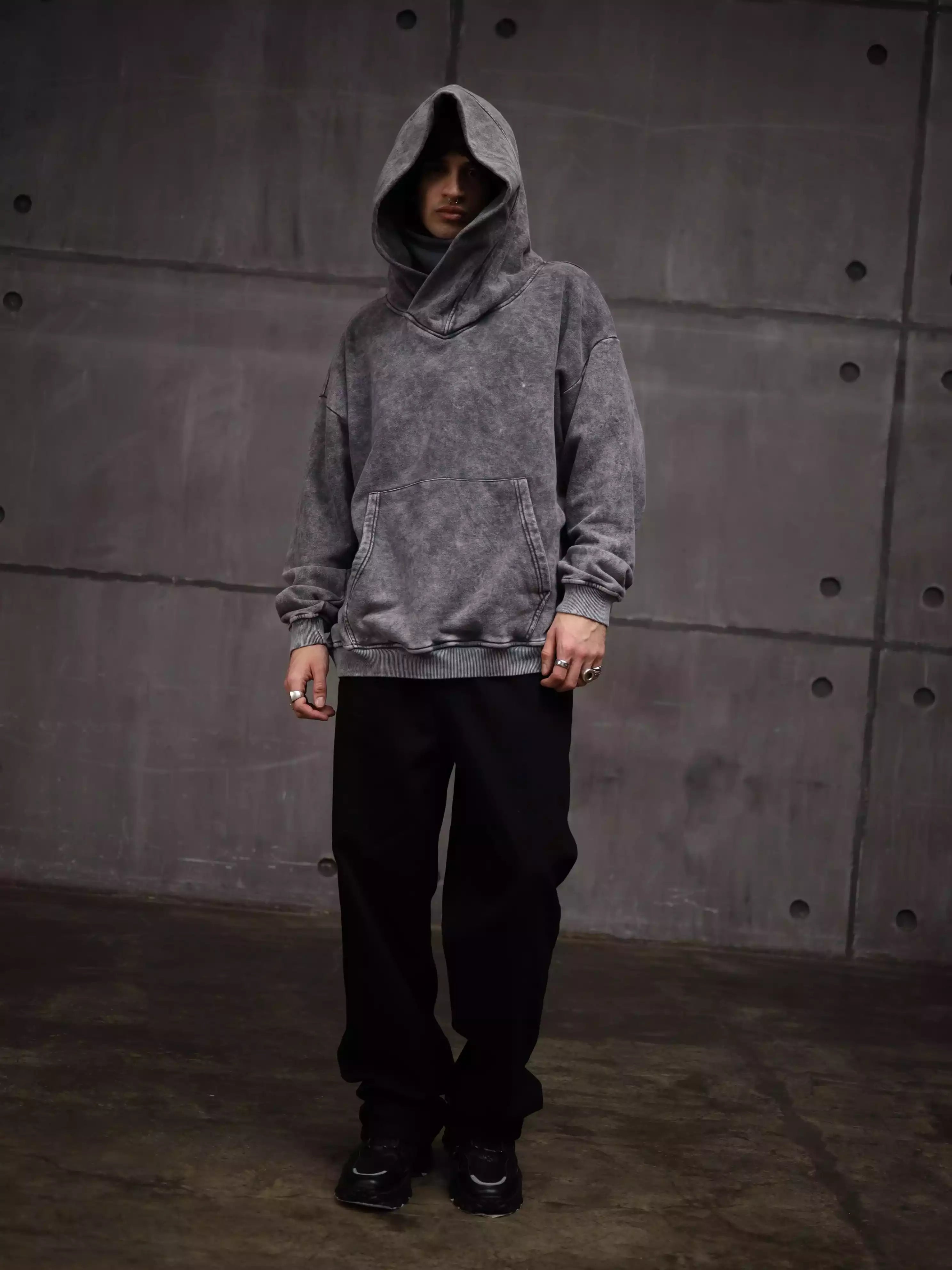 Men’s Ninja Washed Hoodie