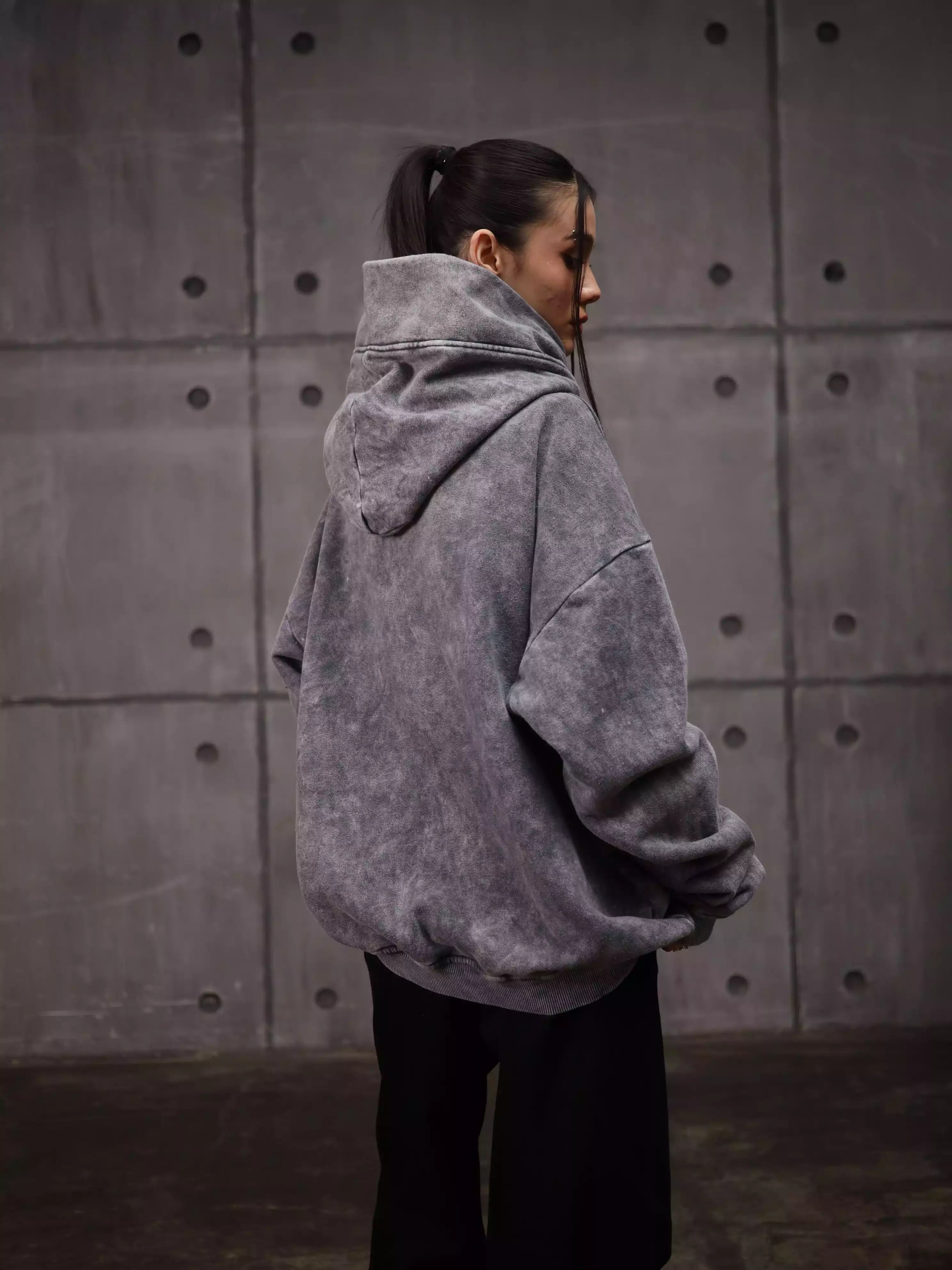 Women’s Ninja Washed Hoodie