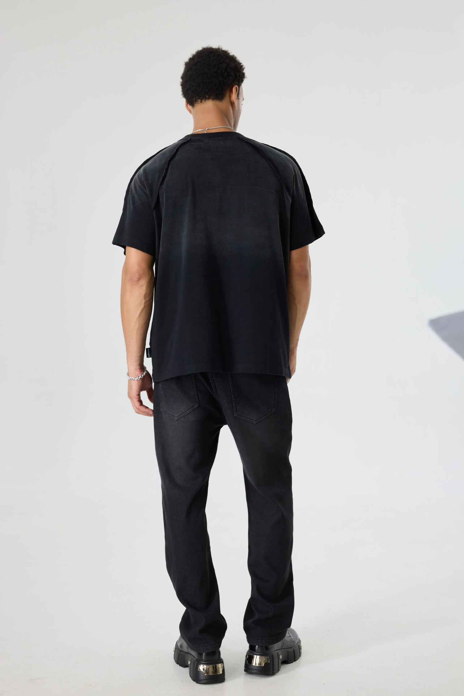 T-shirt with piercing
