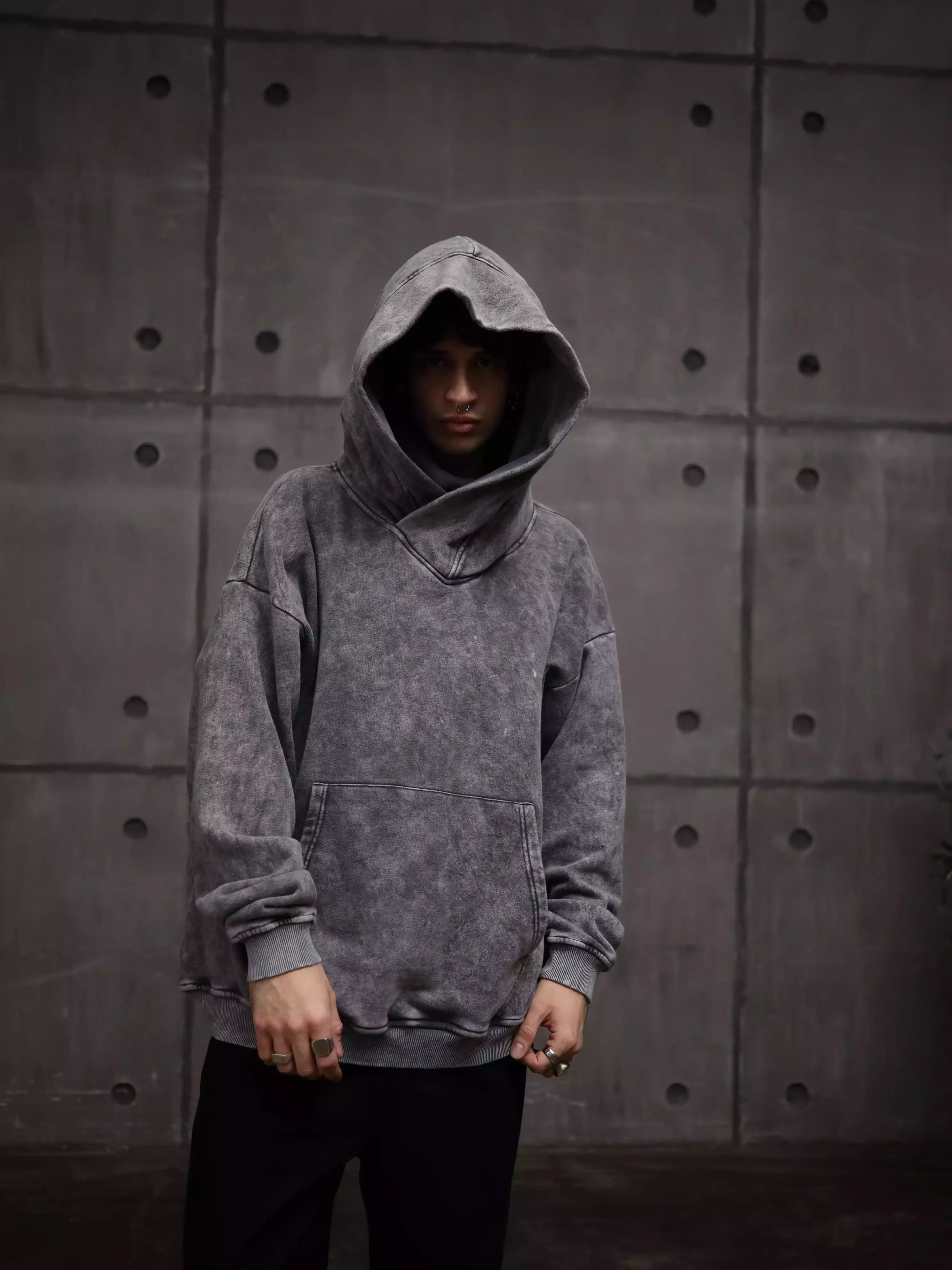Men’s Ninja Washed Hoodie