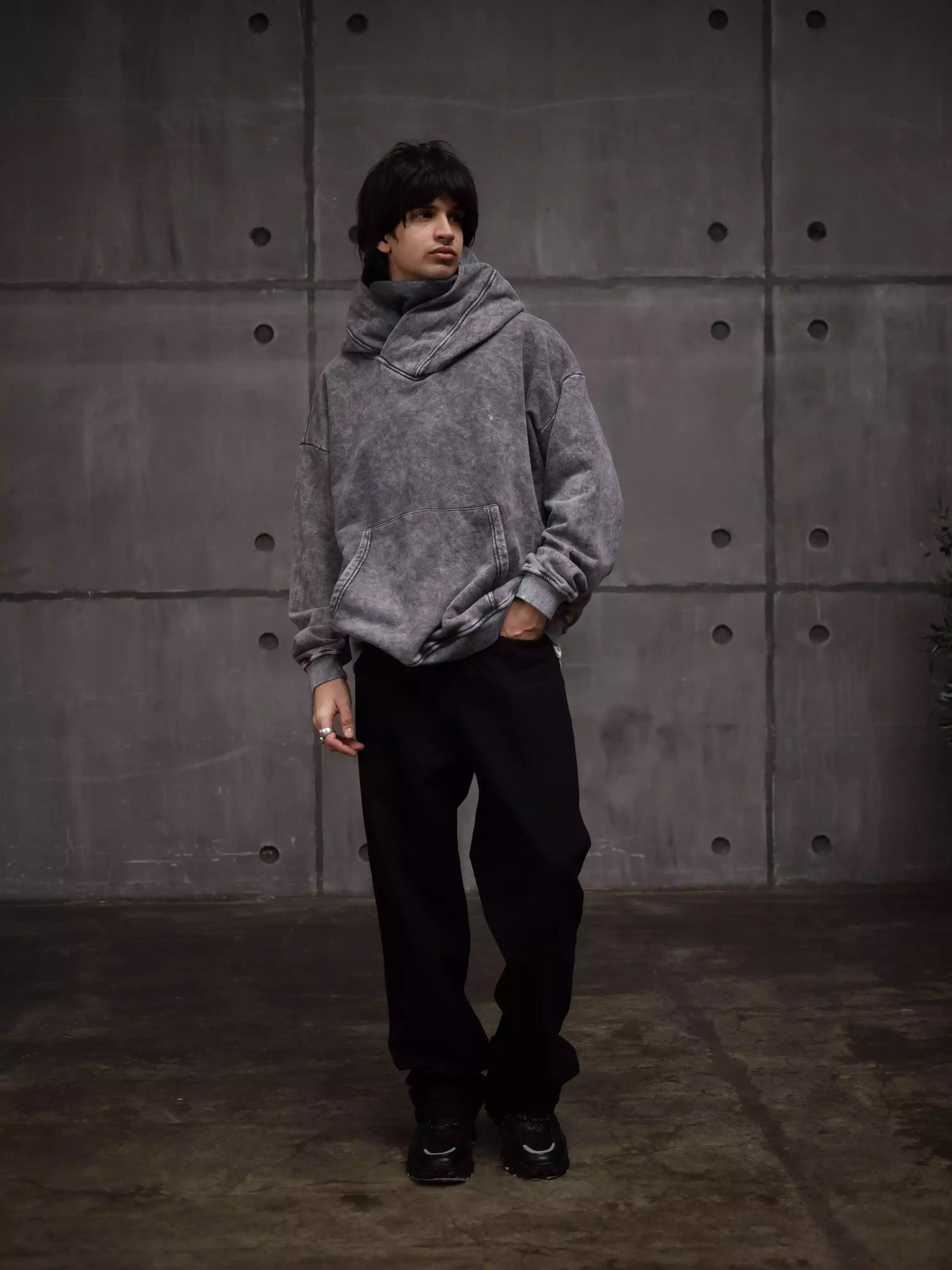 Men’s Ninja Washed Hoodie