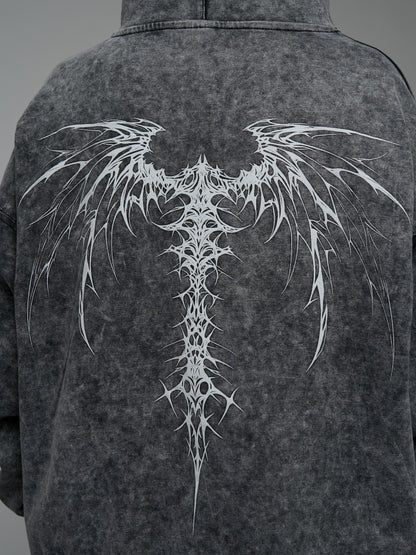 Printed Garment-Dyed Cotton Zipper