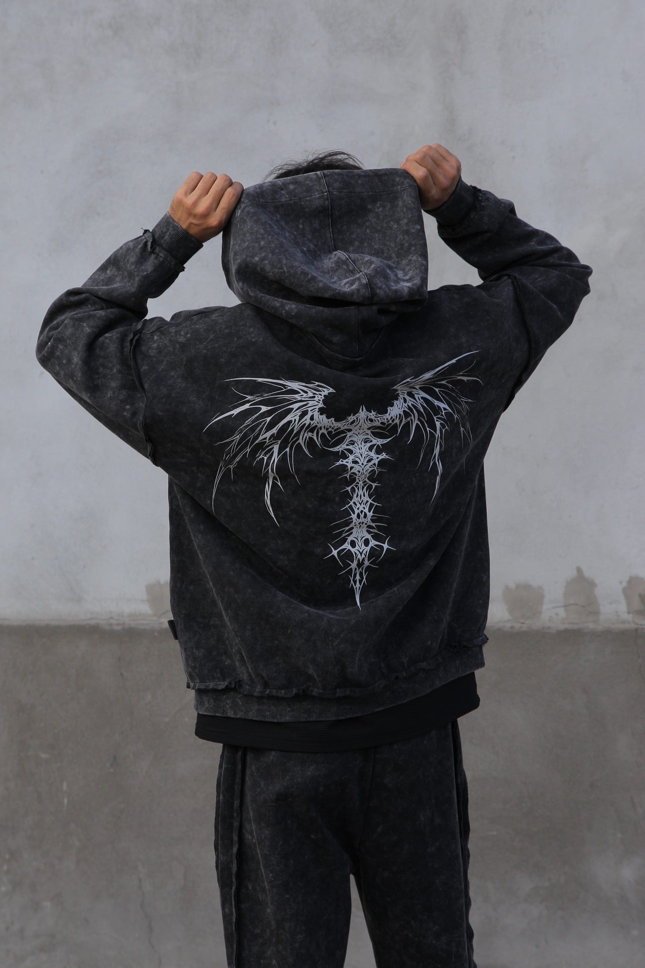 Printed Garment-Dyed Cotton Zipper