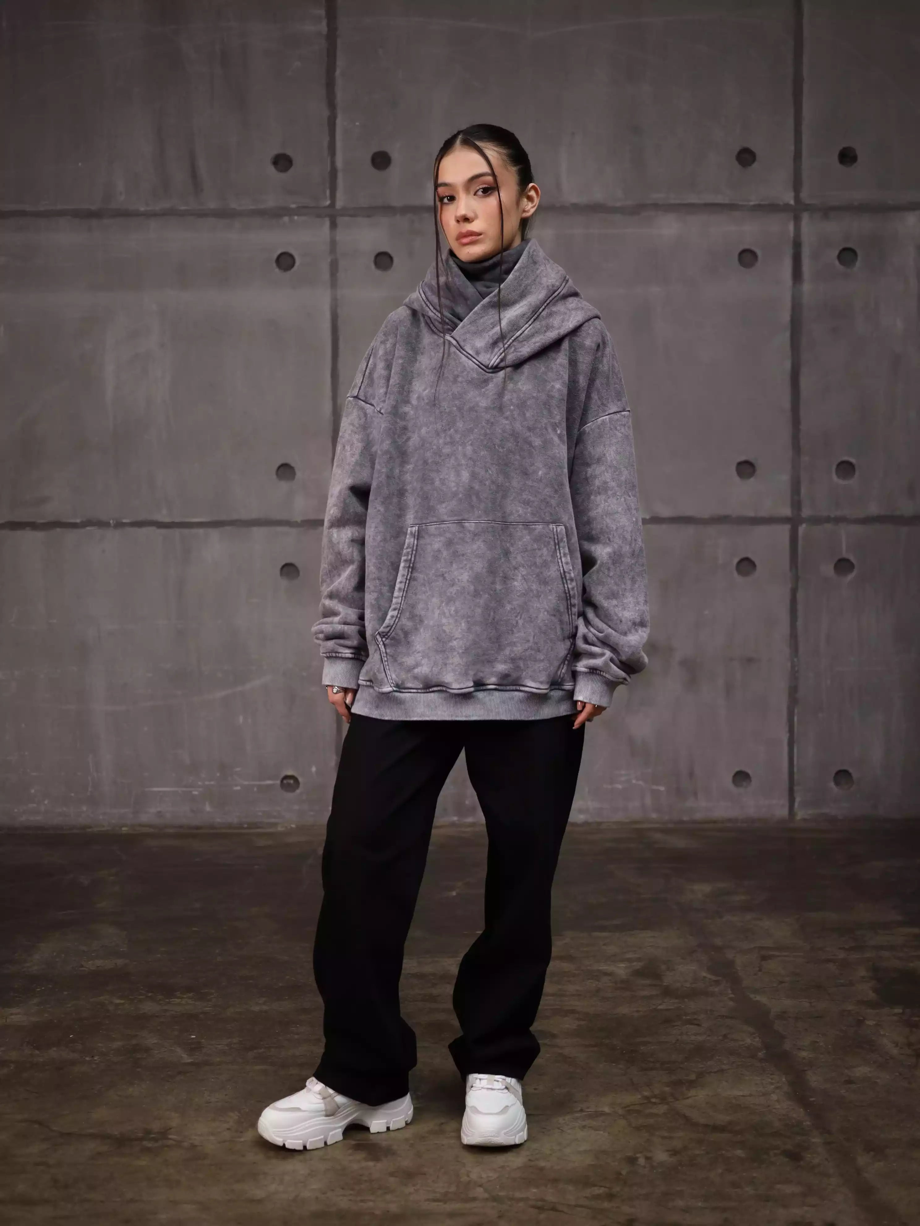 Women’s Ninja Washed Hoodie