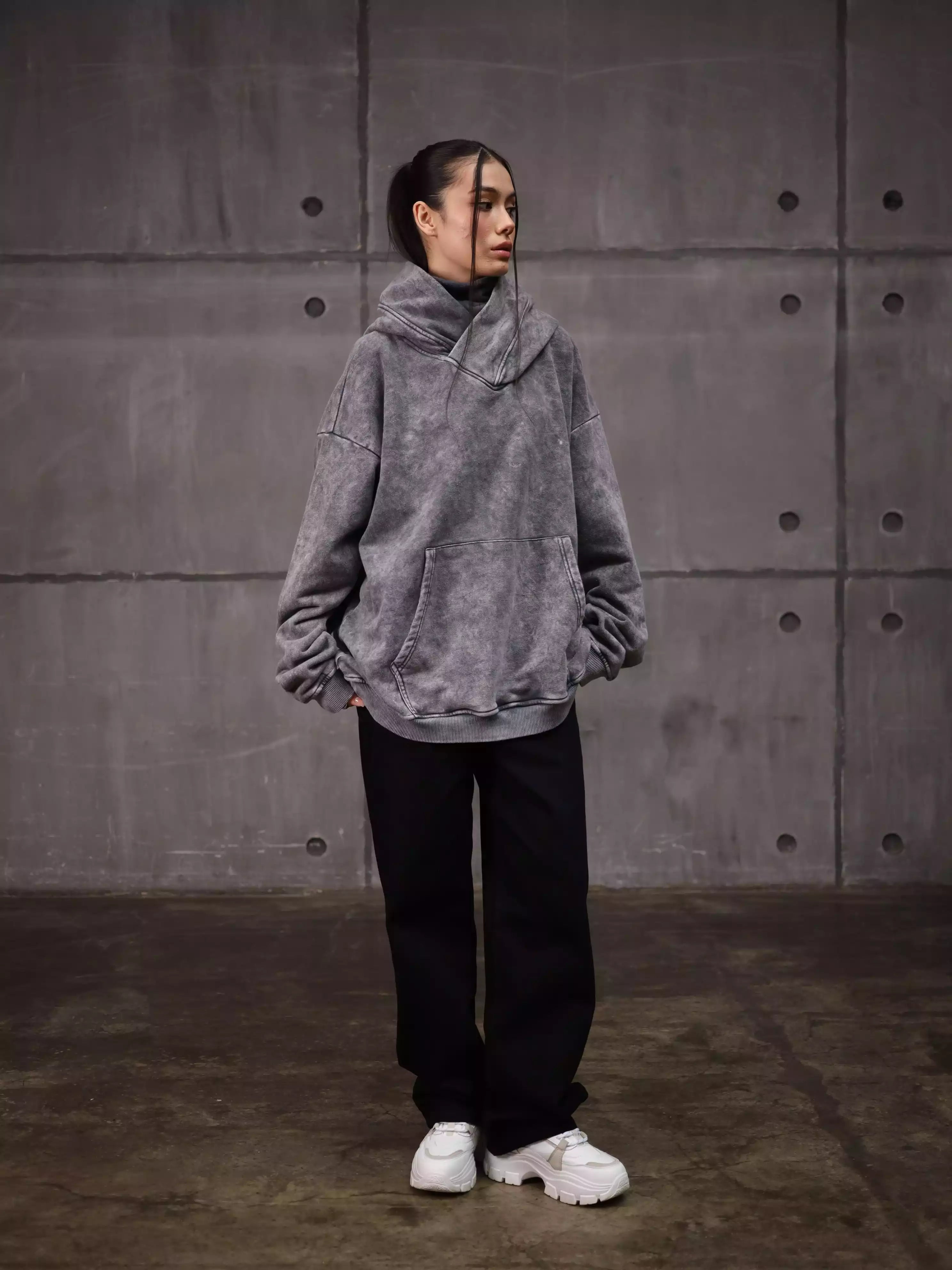 Women’s Ninja Washed Hoodie