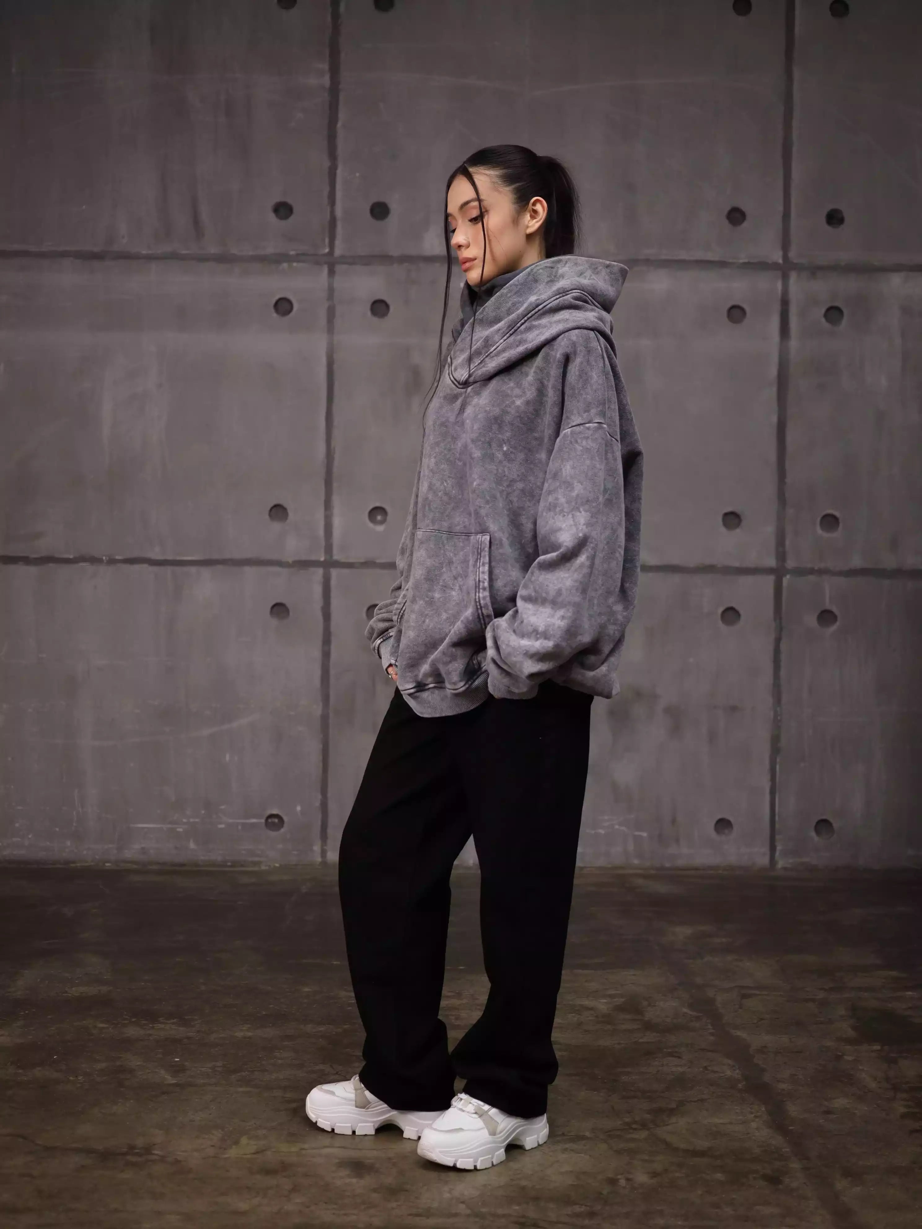 Women’s Ninja Washed Hoodie