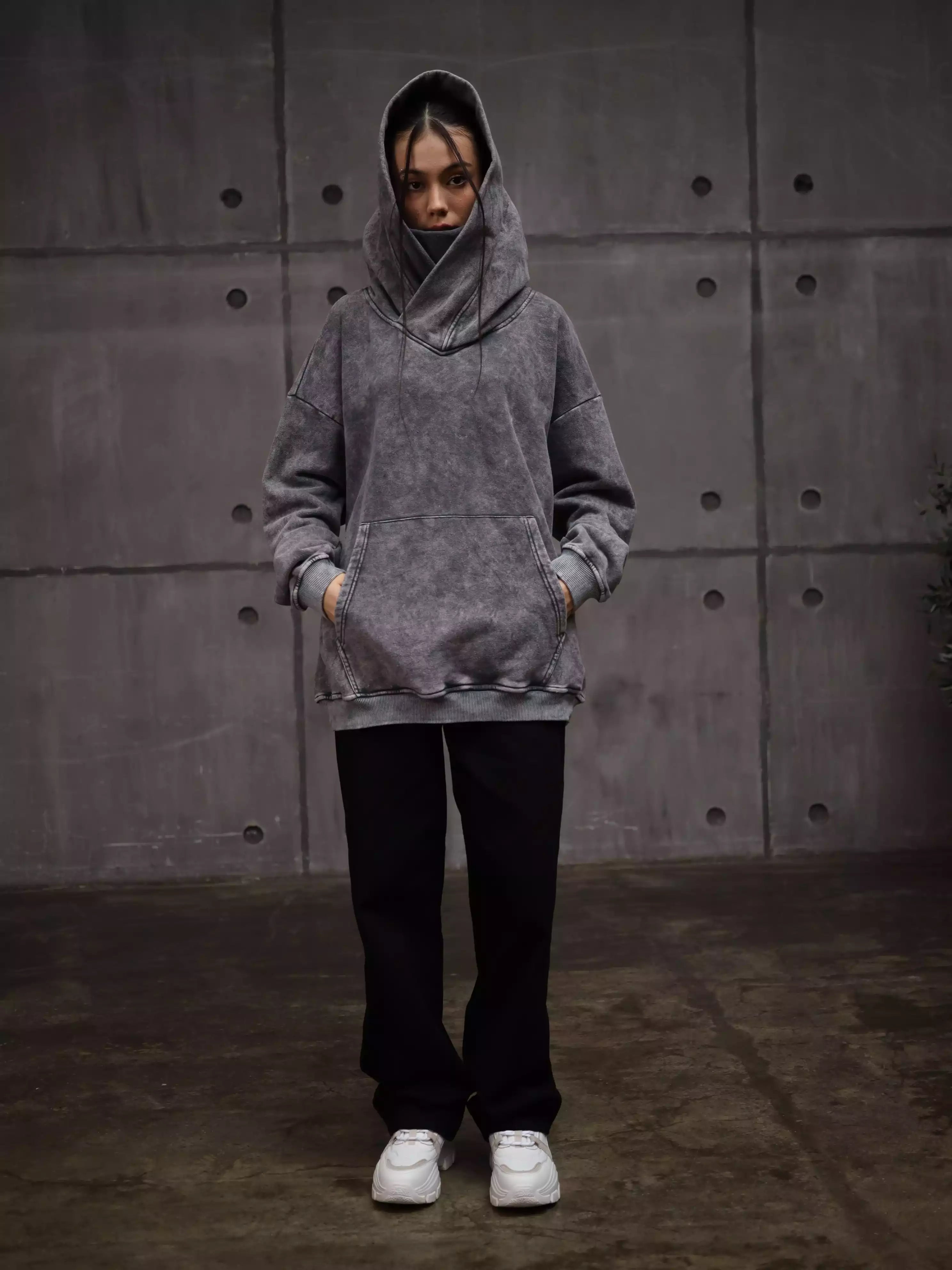 Women’s Ninja Washed Hoodie