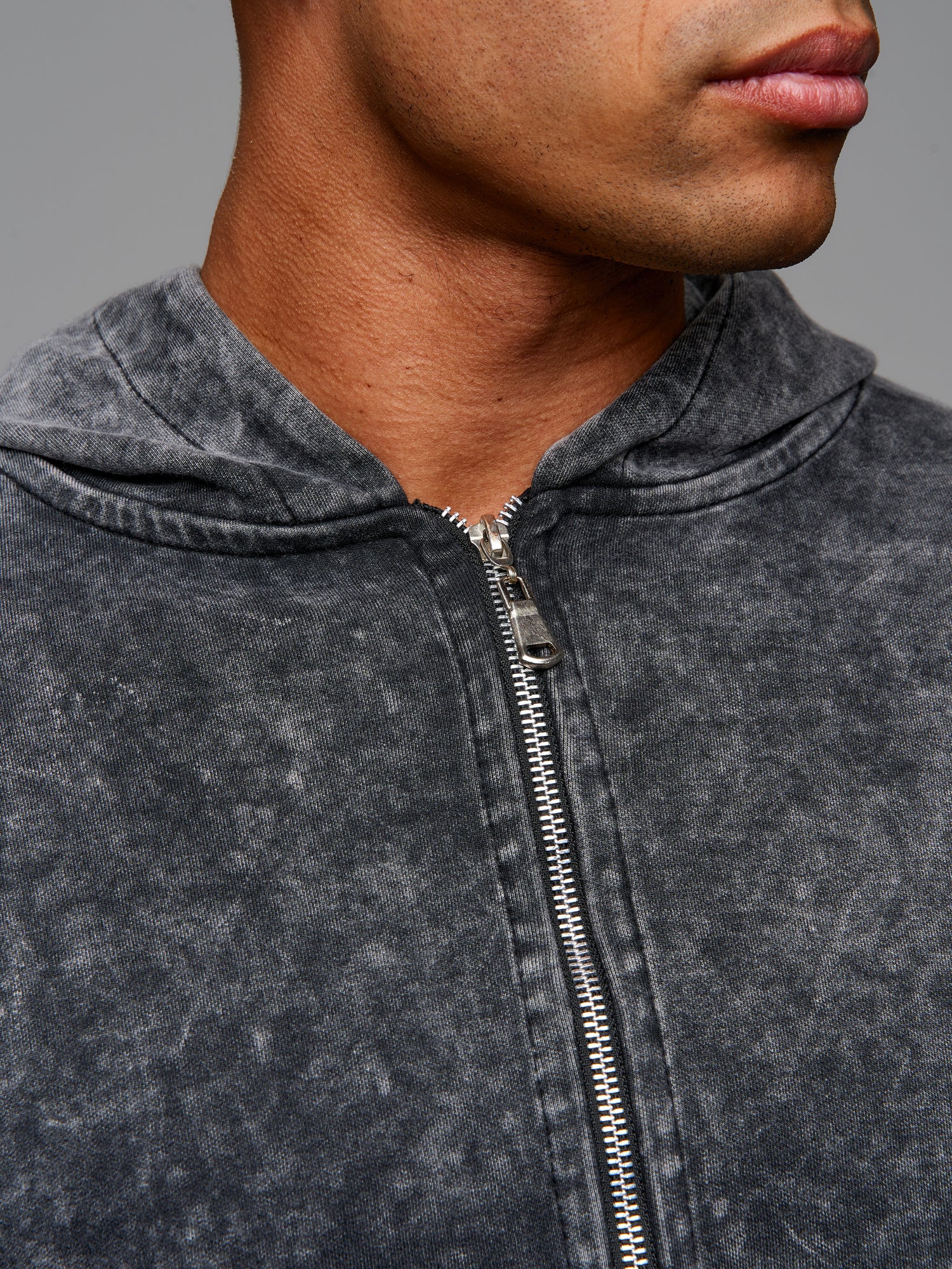 Printed Garment-Dyed Cotton Zipper