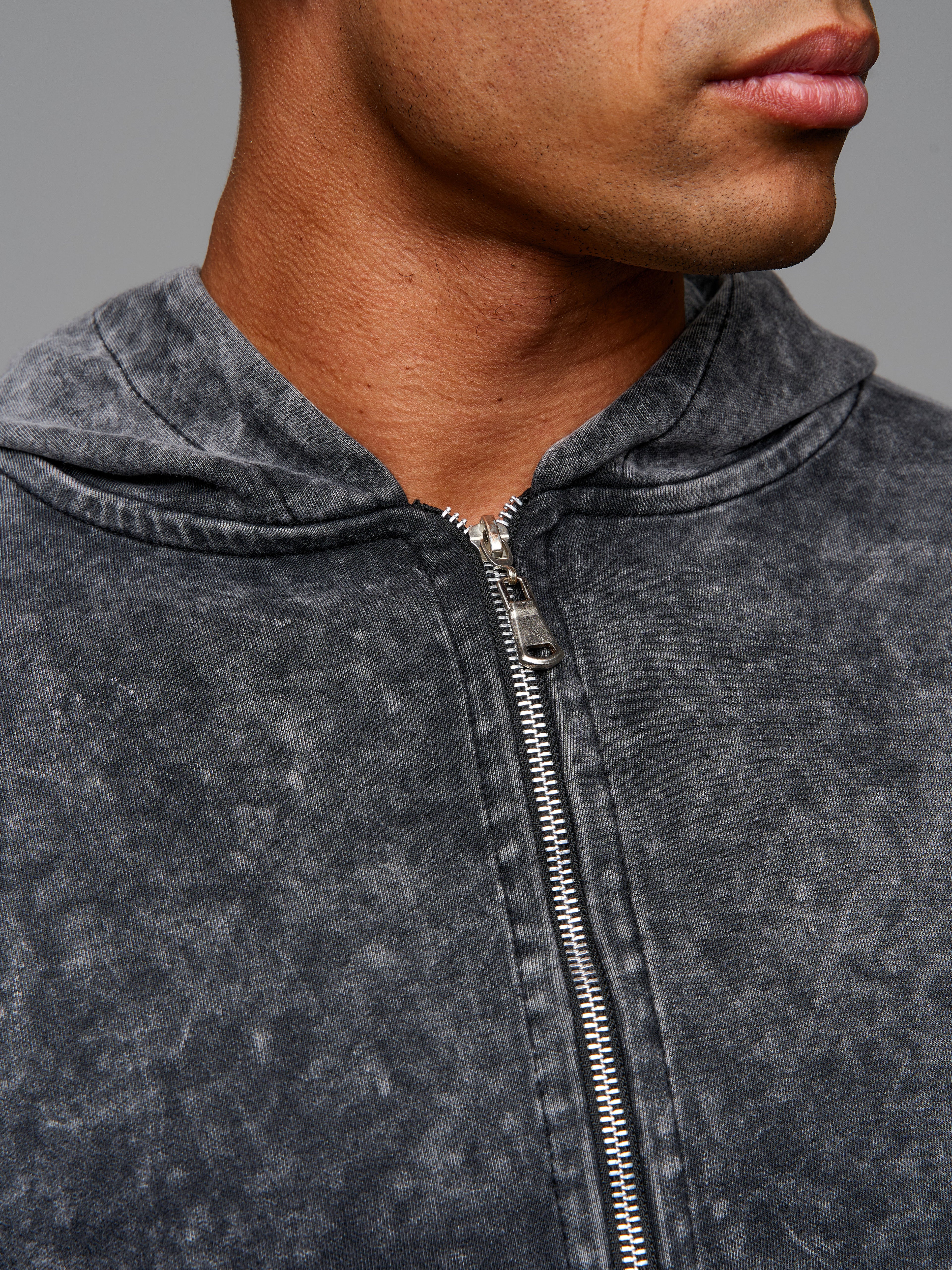 Printed Garment-Dyed Cotton Zipper
