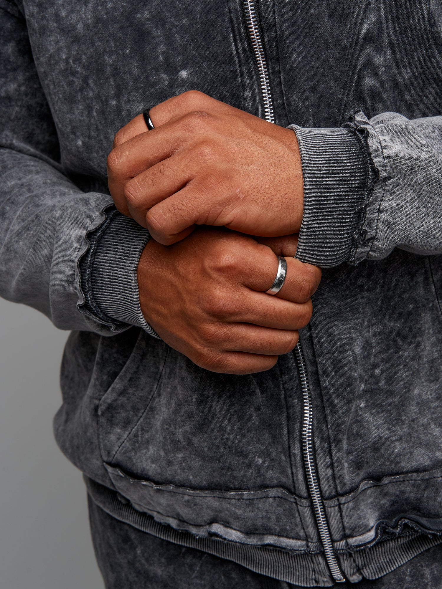 Printed Garment-Dyed Cotton Zipper