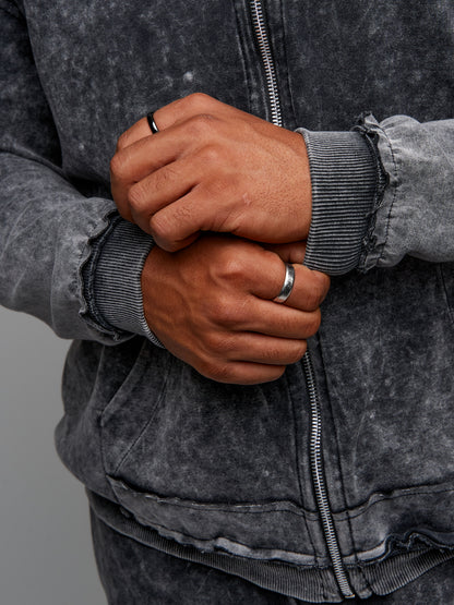 Printed Garment-Dyed Cotton Zipper